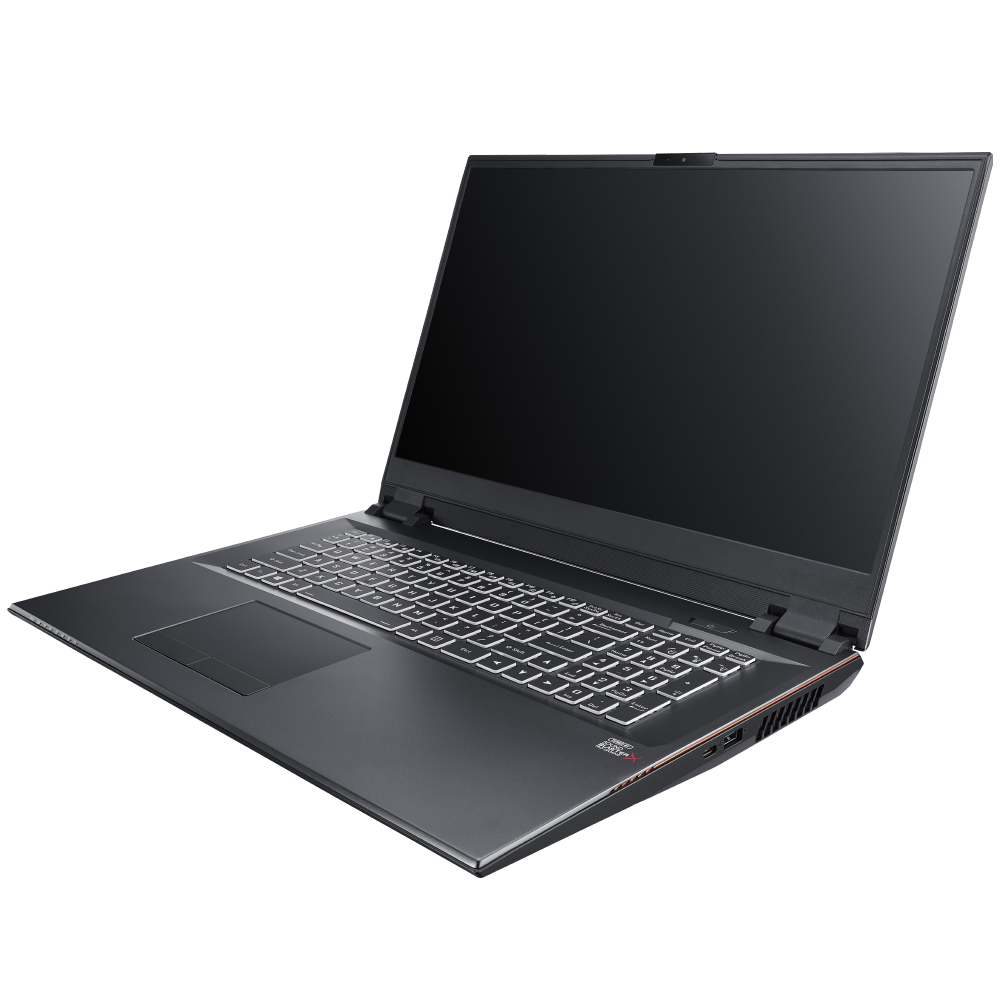Ordinateur portable CLEVO NH70RCQ assemblé sur mesure, certifié compatible linux ubuntu, fedora, mint, debian. Portable modulaire évolutif, puissant avec carte graphique puissante - SANTIANNE